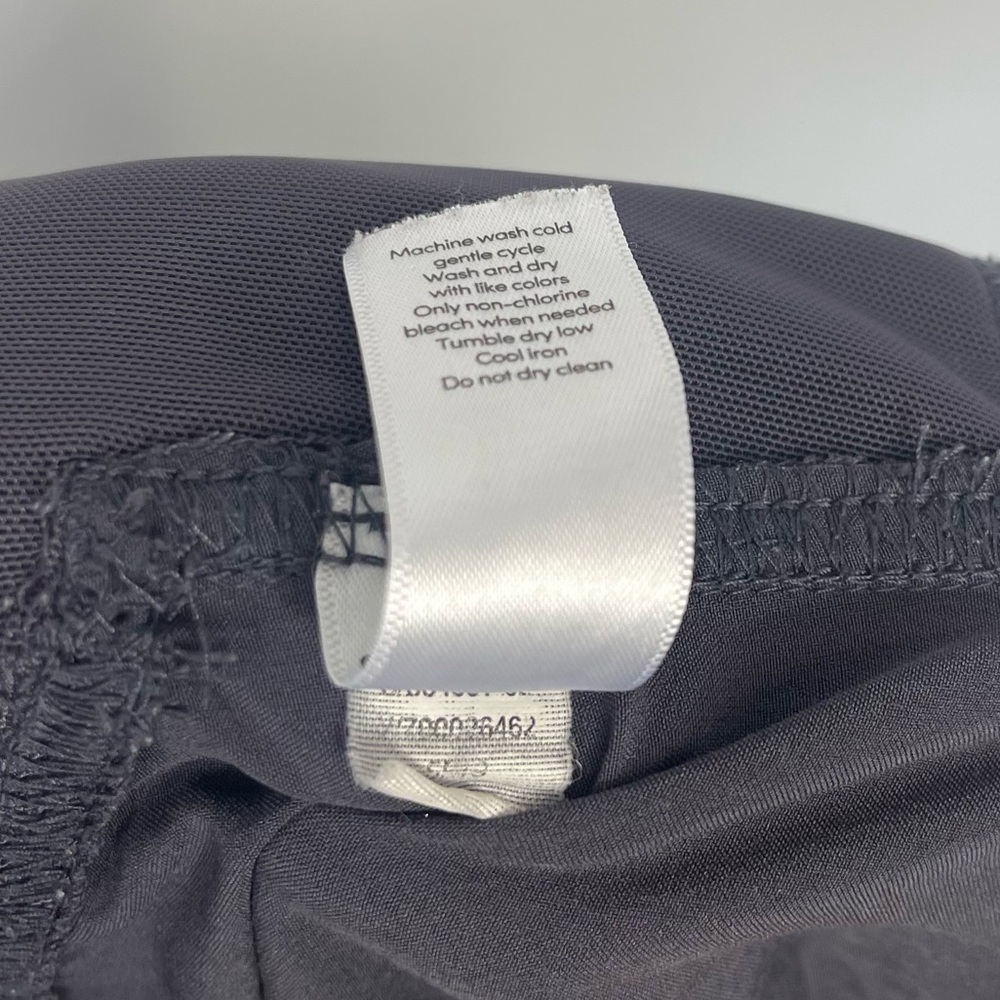 Athleta Attitude Pant Ruched Jogger Gray 384001 Size 14 Yoga Dance Travel Gym - Picture 9 of 12